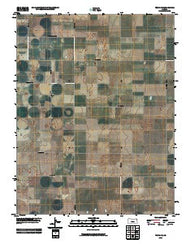 Tennis NE Kansas Historical topographic map, 1:24000 scale, 7.5 X 7.5 Minute, Year 2009