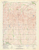 Tescott SE Kansas Historical topographic map, 1:24000 scale, 7.5 X 7.5 Minute, Year 1965