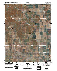Tescott NE Kansas Historical topographic map, 1:24000 scale, 7.5 X 7.5 Minute, Year 2009