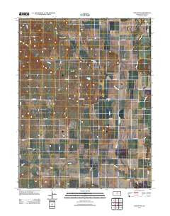 Tescott NE Kansas Historical topographic map, 1:24000 scale, 7.5 X 7.5 Minute, Year 2012
