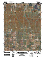 Tescott SE Kansas Historical topographic map, 1:24000 scale, 7.5 X 7.5 Minute, Year 2009