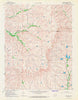 Teterville Kansas Historical topographic map, 1:24000 scale, 7.5 X 7.5 Minute, Year 1967