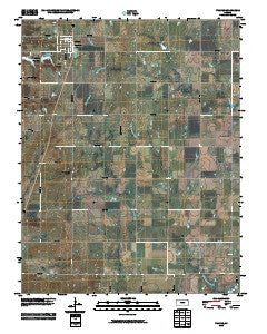 Thayer Kansas Historical topographic map, 1:24000 scale, 7.5 X 7.5 Minute, Year 2010