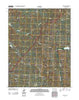 Thrall NW Kansas Historical topographic map, 1:24000 scale, 7.5 X 7.5 Minute, Year 2012