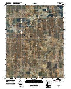 Timken Kansas Historical topographic map, 1:24000 scale, 7.5 X 7.5 Minute, Year 2009