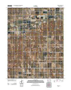 Timken Kansas Historical topographic map, 1:24000 scale, 7.5 X 7.5 Minute, Year 2012