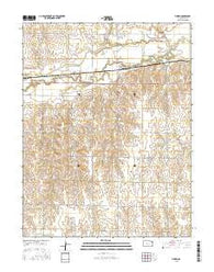 Timken Kansas Current topographic map, 1:24000 scale, 7.5 X 7.5 Minute, Year 2015