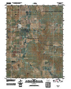 Tipton Kansas Historical topographic map, 1:24000 scale, 7.5 X 7.5 Minute, Year 2009
