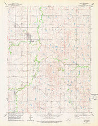 Tipton Kansas Historical topographic map, 1:24000 scale, 7.5 X 7.5 Minute, Year 1978