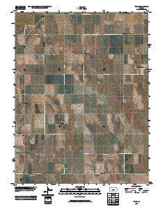 Togo Kansas Historical topographic map, 1:24000 scale, 7.5 X 7.5 Minute, Year 2009