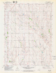 Togo Kansas Historical topographic map, 1:24000 scale, 7.5 X 7.5 Minute, Year 1979