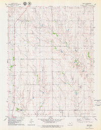 Togo Kansas Historical topographic map, 1:24000 scale, 7.5 X 7.5 Minute, Year 1979