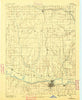 Topeka Kansas Historical topographic map, 1:125000 scale, 30 X 30 Minute, Year 1889