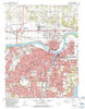 Topeka Kansas Historical topographic map, 1:24000 scale, 7.5 X 7.5 Minute, Year 1983