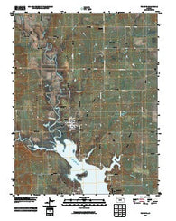 Toronto Kansas Historical topographic map, 1:24000 scale, 7.5 X 7.5 Minute, Year 2009
