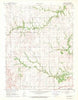 Toronto NE Kansas Historical topographic map, 1:24000 scale, 7.5 X 7.5 Minute, Year 1968