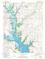 Toronto Kansas Historical topographic map, 1:24000 scale, 7.5 X 7.5 Minute, Year 1969