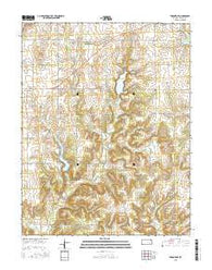 Toronto SE Kansas Current topographic map, 1:24000 scale, 7.5 X 7.5 Minute, Year 2015
