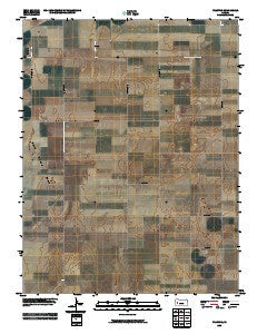 Tractor Kansas Historical topographic map, 1:24000 scale, 7.5 X 7.5 Minute, Year 2009
