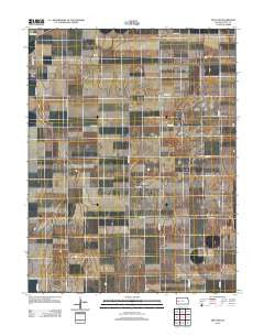 Tractor Kansas Historical topographic map, 1:24000 scale, 7.5 X 7.5 Minute, Year 2012