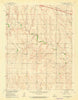 Trego Center NE Kansas Historical topographic map, 1:24000 scale, 7.5 X 7.5 Minute, Year 1960