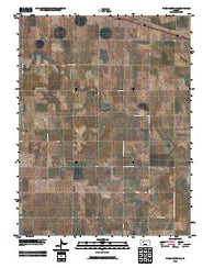 Trego Center NE Kansas Historical topographic map, 1:24000 scale, 7.5 X 7.5 Minute, Year 2009