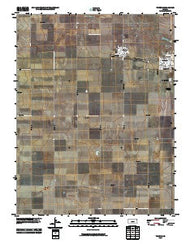 Tribune Kansas Historical topographic map, 1:24000 scale, 7.5 X 7.5 Minute, Year 2010
