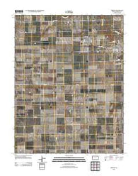 Tribune Kansas Historical topographic map, 1:24000 scale, 7.5 X 7.5 Minute, Year 2012