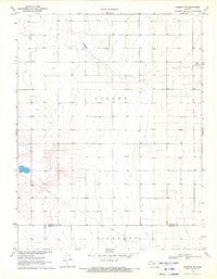 Tribune SW Kansas Historical topographic map, 1:24000 scale, 7.5 X 7.5 Minute, Year 1970