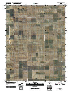 Tribune NW Kansas Historical topographic map, 1:24000 scale, 7.5 X 7.5 Minute, Year 2010