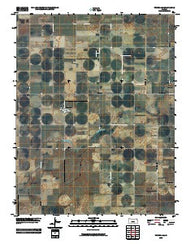 Trousdale Kansas Historical topographic map, 1:24000 scale, 7.5 X 7.5 Minute, Year 2009