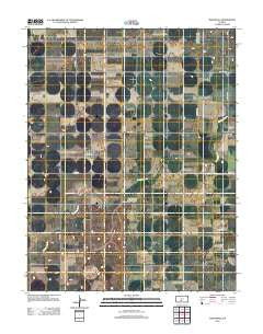 Trousdale Kansas Historical topographic map, 1:24000 scale, 7.5 X 7.5 Minute, Year 2012