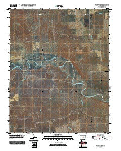 Trout Creek Kansas Historical topographic map, 1:24000 scale, 7.5 X 7.5 Minute, Year 2010