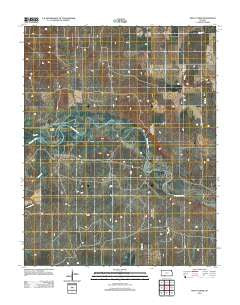 Trout Creek Kansas Historical topographic map, 1:24000 scale, 7.5 X 7.5 Minute, Year 2012
