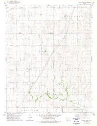 Turkey Creek Kansas Historical topographic map, 1:24000 scale, 7.5 X 7.5 Minute, Year 1979