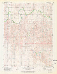 Turkville Kansas Historical topographic map, 1:24000 scale, 7.5 X 7.5 Minute, Year 1978