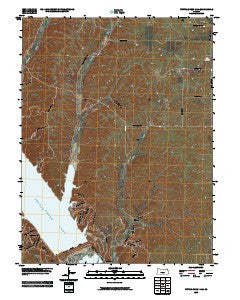Tuttle Creek Dam Kansas Historical topographic map, 1:24000 scale, 7.5 X 7.5 Minute, Year 2009
