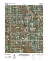 Tyro Kansas Historical topographic map, 1:24000 scale, 7.5 X 7.5 Minute, Year 2012