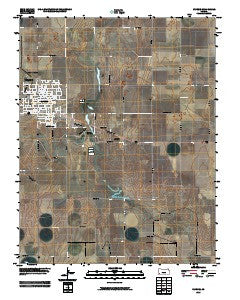 Ulysses Kansas Historical topographic map, 1:24000 scale, 7.5 X 7.5 Minute, Year 2010