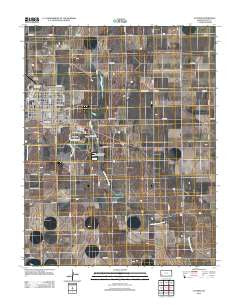 Ulysses Kansas Historical topographic map, 1:24000 scale, 7.5 X 7.5 Minute, Year 2012