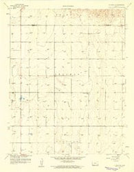 Ulysses NE Kansas Historical topographic map, 1:24000 scale, 7.5 X 7.5 Minute, Year 1959