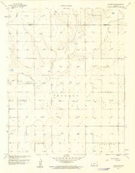 Ulysses NW Kansas Historical topographic map, 1:24000 scale, 7.5 X 7.5 Minute, Year 1959