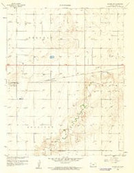 Ulysses SW Kansas Historical topographic map, 1:24000 scale, 7.5 X 7.5 Minute, Year 1959