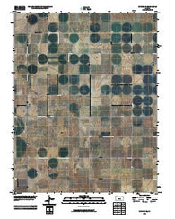 Ulysses NE Kansas Historical topographic map, 1:24000 scale, 7.5 X 7.5 Minute, Year 2010