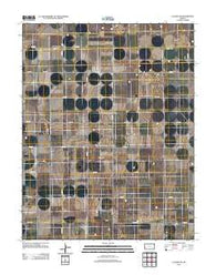 Ulysses NE Kansas Historical topographic map, 1:24000 scale, 7.5 X 7.5 Minute, Year 2012