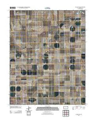 Ulysses NW Kansas Historical topographic map, 1:24000 scale, 7.5 X 7.5 Minute, Year 2012