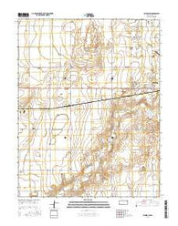 Ulysses SW Kansas Current topographic map, 1:24000 scale, 7.5 X 7.5 Minute, Year 2015