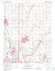 Valley Center Kansas Historical topographic map, 1:24000 scale, 7.5 X 7.5 Minute, Year 1960