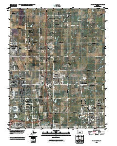 Valley Center Kansas Historical topographic map, 1:24000 scale, 7.5 X 7.5 Minute, Year 2009