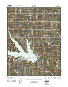 Vassar Kansas Historical topographic map, 1:24000 scale, 7.5 X 7.5 Minute, Year 2012